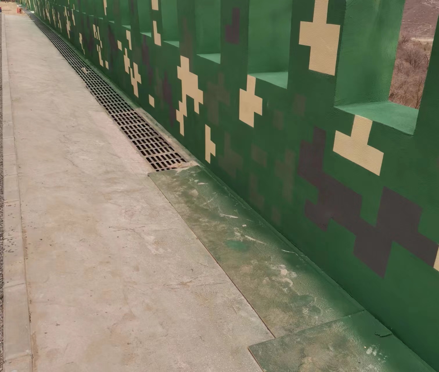 广安围墙迷彩喷涂,数迷彩漆